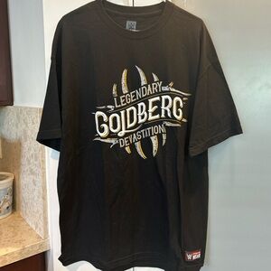 Goldberg Legendary Devastation WWE Shirt XL NWOT